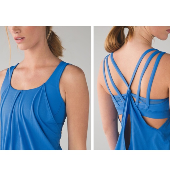 lululemon athletica Tops - Lululemon Nouveau Limits Tank (Porcelaine) - 6